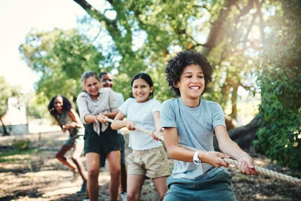 Kinder haben Spaß im Ferienlager am Steinhudder Meer