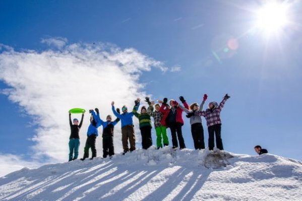 Gruppe im Ski- & Snowboardcamp Zillertal Arena