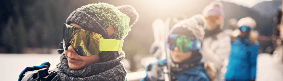 Kinder haben Spaß im Englisch und Skicamp Winterberg