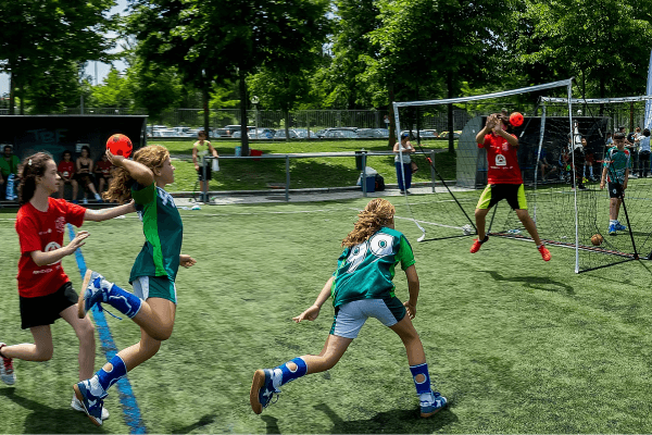 Handball Training im Handball Camp