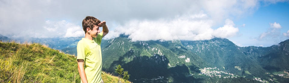 Aussicht über die Berge