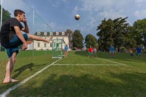 Fußballtraining im Camp