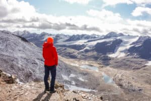 Traumhafter Ausblick über die Alpen