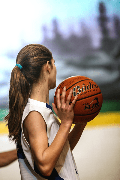 Basketball ist ein Sport für Jungen und Mädchen